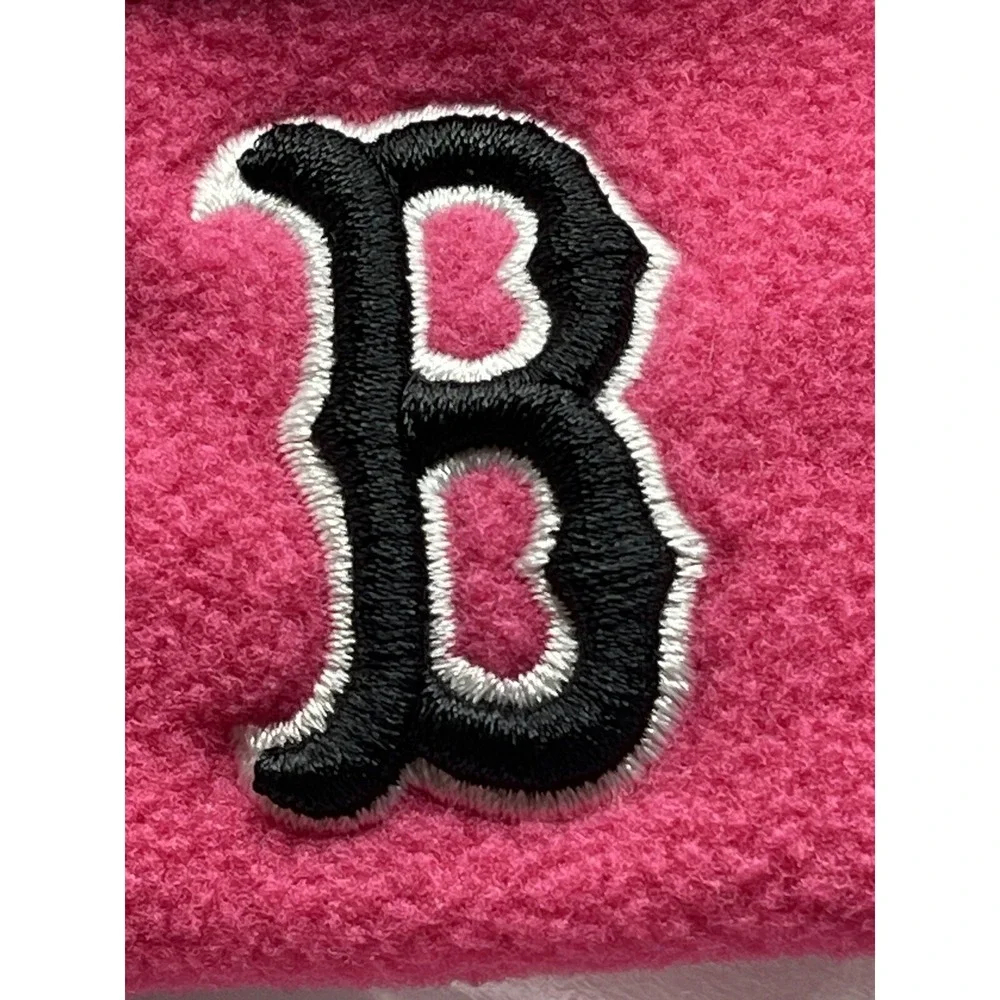 Boston Red Sox's Kids Pink, White, Black Jester Hat‎ One Size Youth
